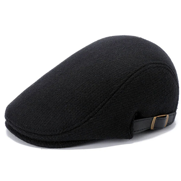 Boina masculina italiana Raffenzi RZ091 em algodão, acessório sofisticado e confortável para complementar visuais elegantes e estilosos.