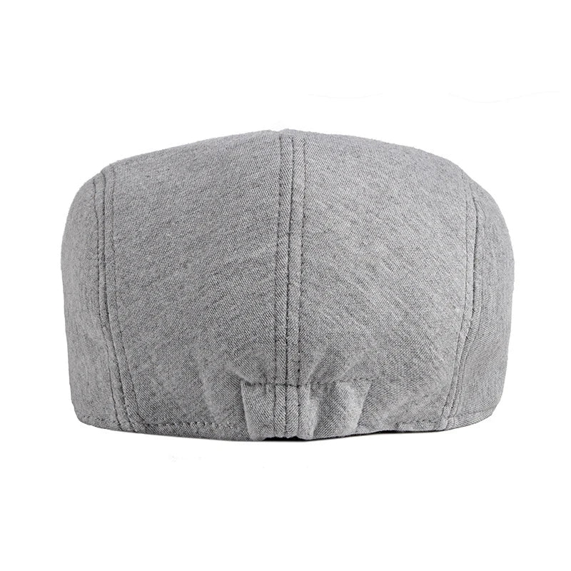 Boina masculina italiana em algodão Raffenzi RZ092, acessório sofisticado e confortável para compor looks elegantes e versáteis.