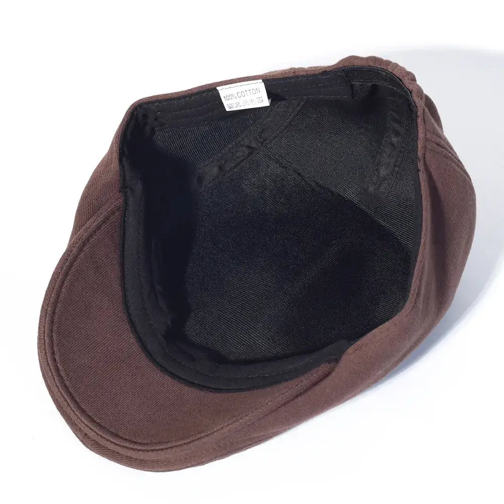Boina masculina italiana Raffenzi RZ094 com design clássico, confortável e sofisticado, ideal para homens que buscam elegância e versatilidade