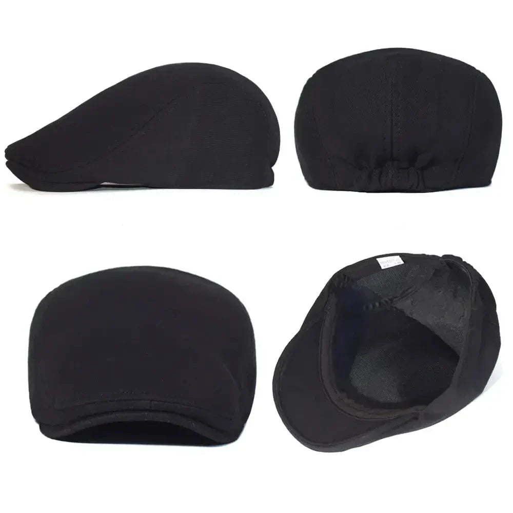 Boina masculina italiana Raffenzi RZ094 com design clássico, confortável e sofisticado, ideal para homens que buscam elegância e versatilidade