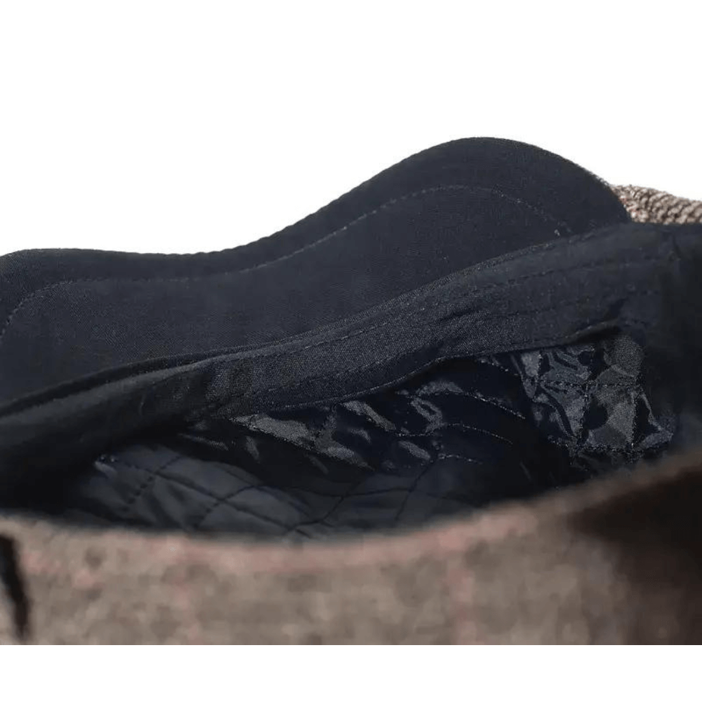 Boina masculina italiana Raffenzi RZ096, design clássico, confortável e sofisticada para homens que buscam elegância no visual.