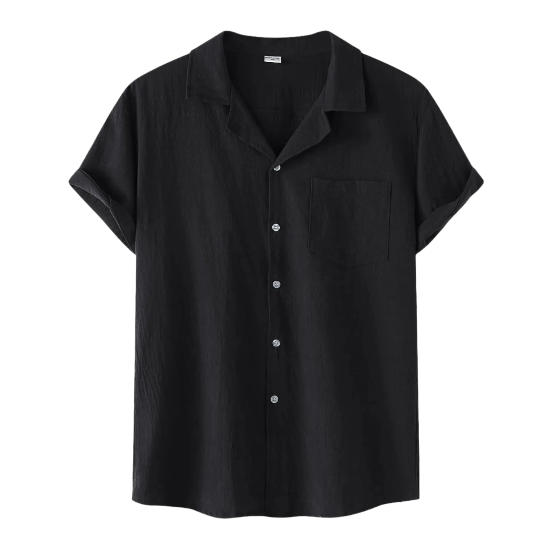 Camisa de Linho Raffenzi RZ141, design atemporal, perfeita para eventos sociais com elegância, frescor e conforto em linho.