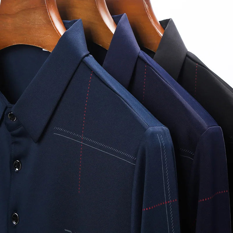 Camisa Polo Raffenzi RZ146, design refinado, perfeita para ocasiões profissionais ou formais com sofisticação e conforto elevado.