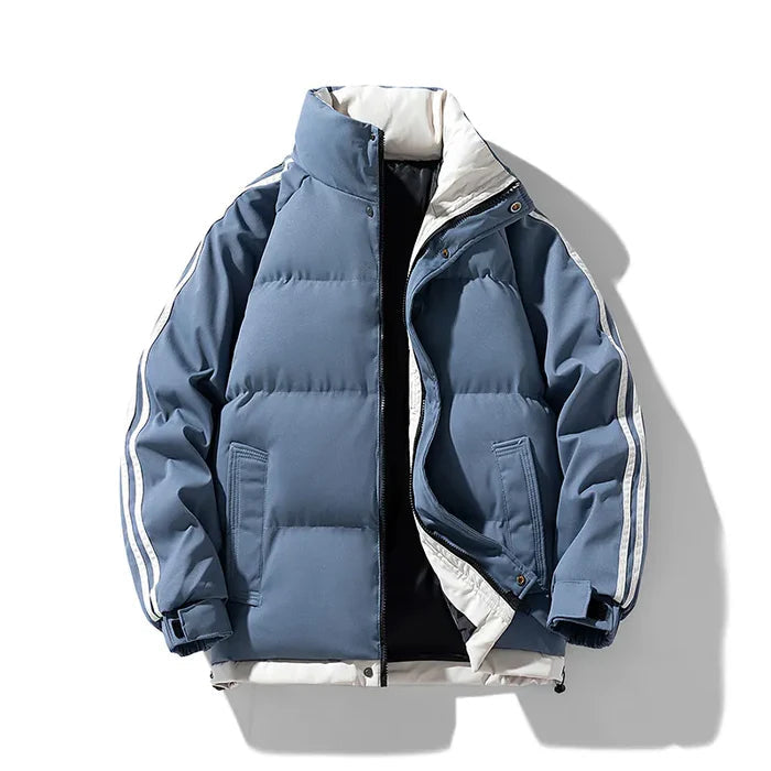 Jaqueta Bobojaco Masculina Raffenzi RZ073, estilo moderno, proteção térmica e conforto para compor looks sofisticados nos dias frios.