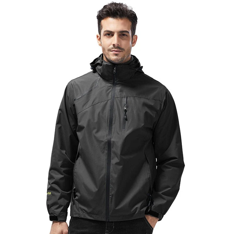 Jaqueta Corta Vento Raffenzi RZ047 com capuz, design leve e confortável, ideal para proteção no dia a dia ou atividades ao ar livre.