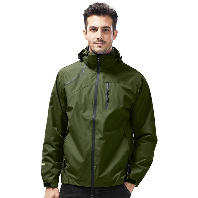 Jaqueta Corta Vento Raffenzi RZ047 com capuz, design leve e confortável, ideal para proteção no dia a dia ou atividades ao ar livre.