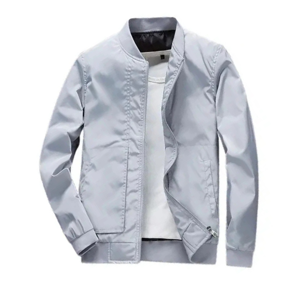 Jaqueta impermeável masculina Raffenzi RZ043 com forro térmico, resistente à água, ideal para proteger do frio e vento em atividades ao ar livre.