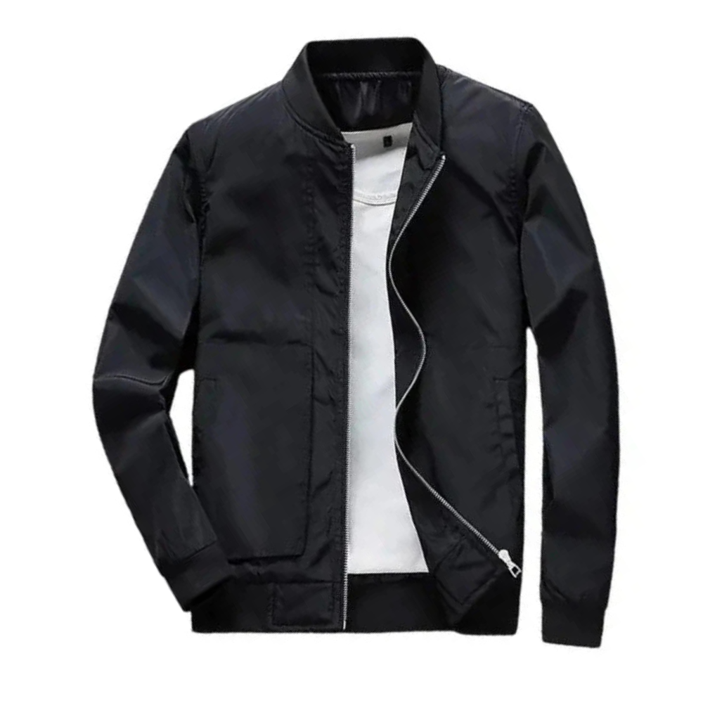 Jaqueta impermeável masculina Raffenzi RZ043 com forro térmico, resistente à água, ideal para proteger do frio e vento em atividades ao ar livre.
