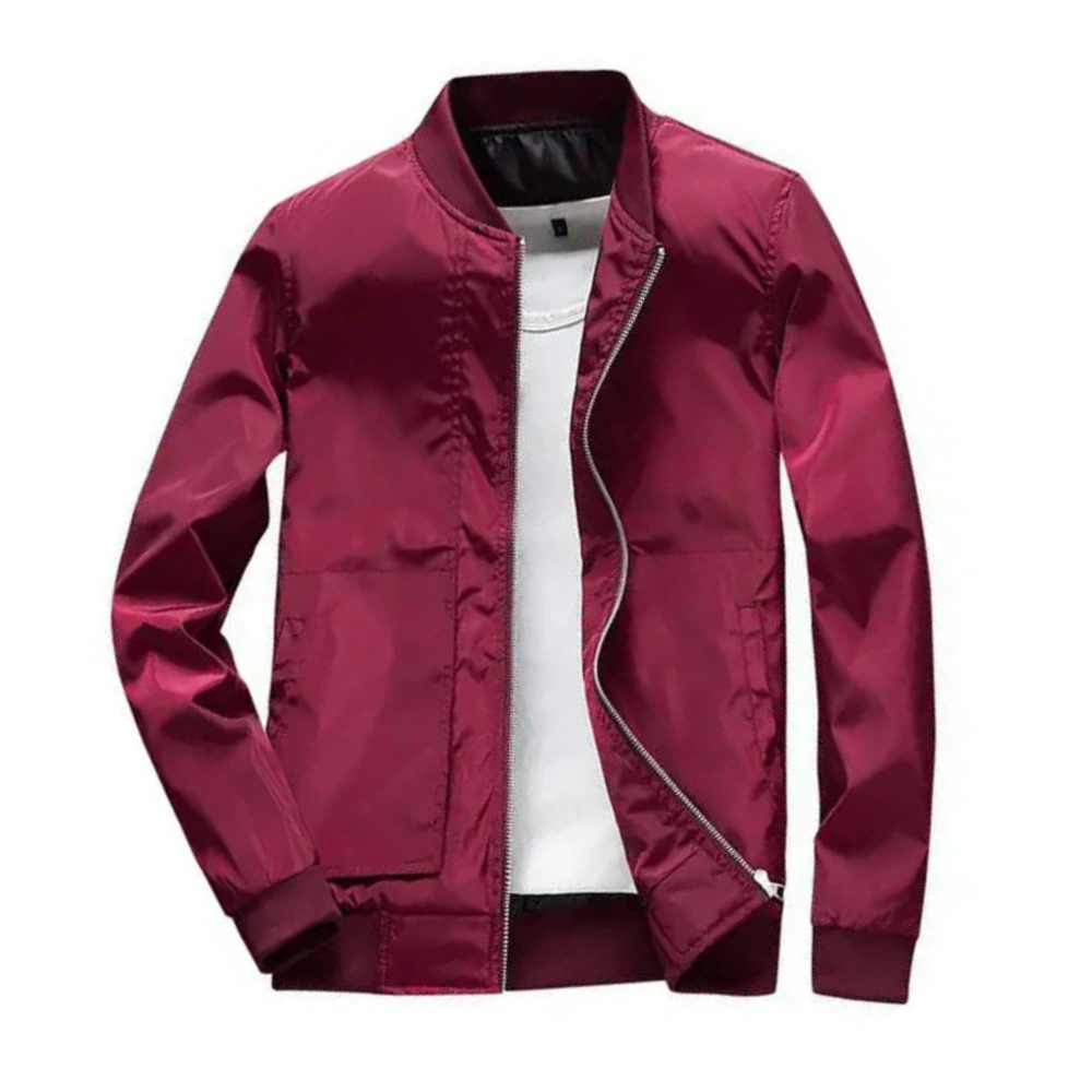 Jaqueta impermeável masculina Raffenzi RZ043 com forro térmico, resistente à água, ideal para proteger do frio e vento em atividades ao ar livre.