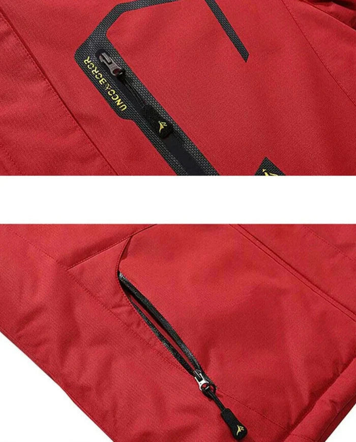 Jaqueta masculina forrada Raffenzi RZ035, proteção térmica eficiente para frio intenso e ideal para climas rigorosos e aventuras ao ar livre.