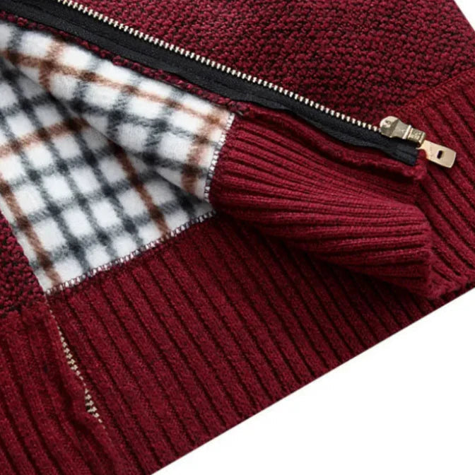 Jaqueta masculina grossa de lã Raffenzi RZ044 com modelagem estruturada e isolamento térmico para looks elegantes e confortáveis no frio