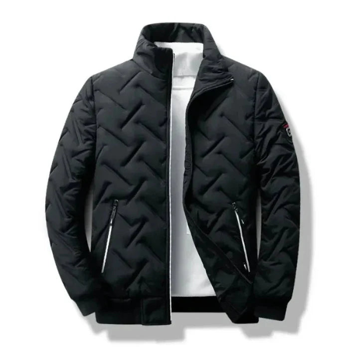 Jaqueta Masculina Raffenzi RZ060 com isolamento térmico, ajuste impecável e design versátil, ideal para conforto e estilo nos dias frios.