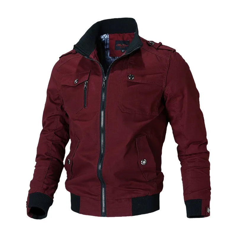 Jaqueta Motociclista Masculina Raffenzi RZ089 com design esportivo, reforços de proteção e modelagem ajustada para conforto e segurança sobre duas rodas.