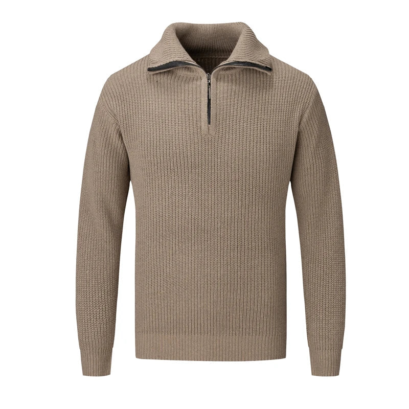Suéter Raffenzi RZ133, design contemporâneo em tricot, perfeito para looks casuais ou elegantes com sofisticação e conforto.
