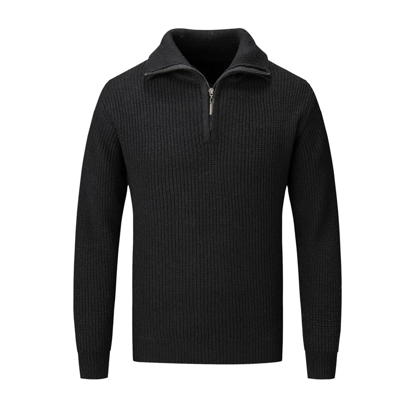 Suéter Raffenzi RZ133, design contemporâneo em tricot, perfeito para looks casuais ou elegantes com sofisticação e conforto.