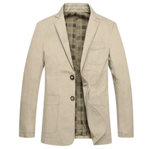 Blazer masculino Raffenzi RZ102 em algodão premium com corte estruturado e detalhes refinados, ideal para compor looks elegantes e confortáveis.