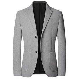 Blazer masculino Raffenzi RZ101 em algodão, com modelagem estruturada e estilo sofisticado para looks elegantes e versáteis.