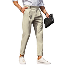 Calça social de alfaiataria masculina Raffenzi RZ113 com caimento perfeito para um visual sofisticado e confortável
