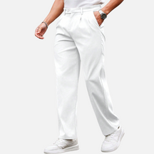 Calça social de alfaiataria masculina Raffenzi RZ111, ideal para compor looks sofisticados e modernos em diversas ocasiões