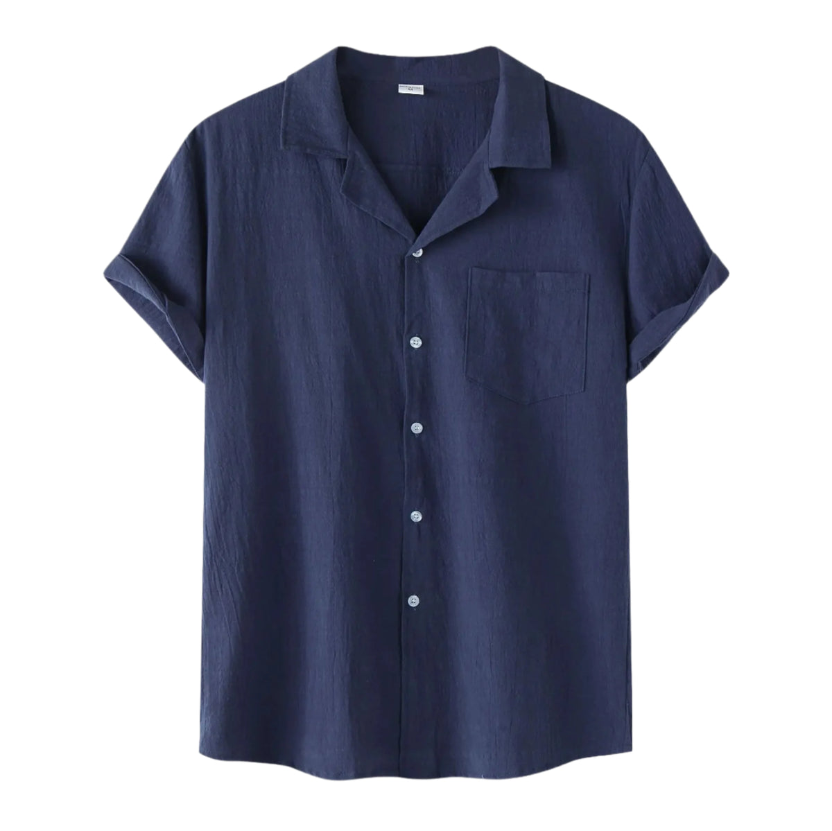 Camisa de Linho Raffenzi RZ141, design atemporal, perfeita para eventos sociais com elegância, frescor e conforto em linho.