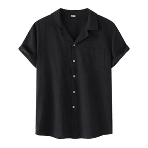 Camisa de Linho Raffenzi RZ141, design atemporal, perfeita para eventos sociais com elegância, frescor e conforto em linho.