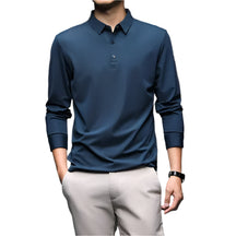 Camisa Polo Raffenzi RZ145, design contemporâneo, perfeita para ocasiões casuais ou formais com elegância e resistência duradoura.