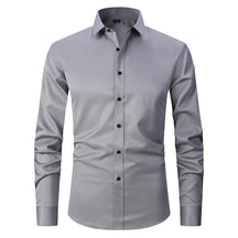 Camisa Social Raffenzi RZ143, design slim fit, perfeita para eventos formais ou profissionais com elegância e conforto em algodão.