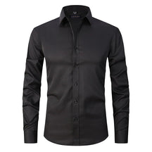 Camisa Social Raffenzi RZ143, design slim fit, perfeita para eventos formais ou profissionais com elegância e conforto em algodão.
