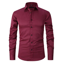 Camisa Social Raffenzi RZ143, design slim fit, perfeita para eventos formais ou profissionais com elegância e conforto em algodão.