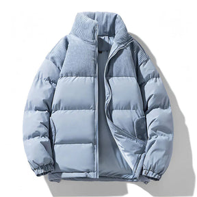 Jaqueta Bobojaco Masculina Raffenzi RZ048 com forro em lã, design moderno e acabamento refinado para conforto e elegância em dias frios.