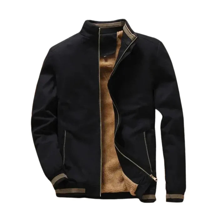 Jaqueta Bomber Masculina Raffenzi RZ088 com design moderno, confortável e versátil para compor looks estilosos e práticos no cotidiano.
