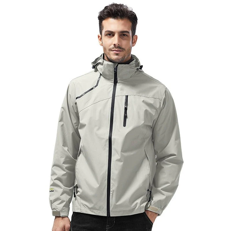 Jaqueta Corta Vento Raffenzi RZ047 com capuz, design leve e confortável, ideal para proteção no dia a dia ou atividades ao ar livre.