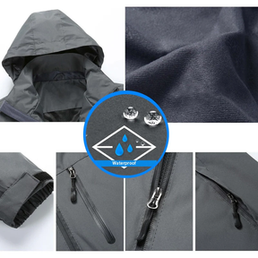 Jaqueta Corta Vento Raffenzi RZ047 com capuz, design leve e confortável, ideal para proteção no dia a dia ou atividades ao ar livre.