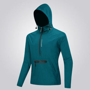 Jaqueta corta vento masculina Raffenzi RZ059, leve, resistente e moderna, ideal para proteção e estilo em atividades urbanas ou ao ar livre.