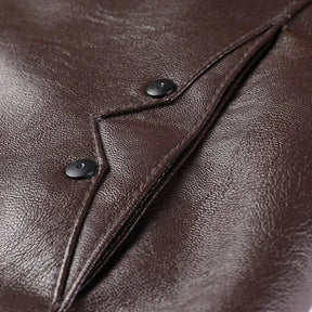 Jaqueta de couro masculina Raffenzi RZ090 sofisticada, resistente e versátil, ideal para quem busca elegância e conforto em qualquer ocasião.