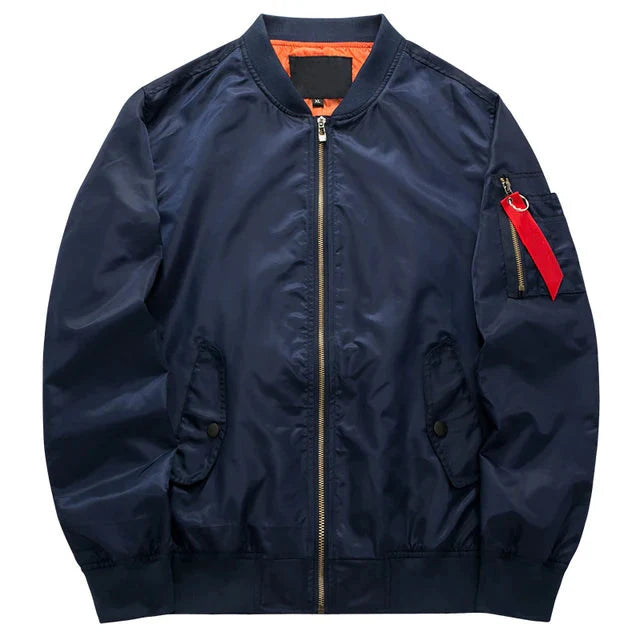 Jaqueta masculina Raffenzi RZ066 com forro acolchoado, enchimento em algodão e modelagem ajustada para conforto, proteção e visual sofisticado.