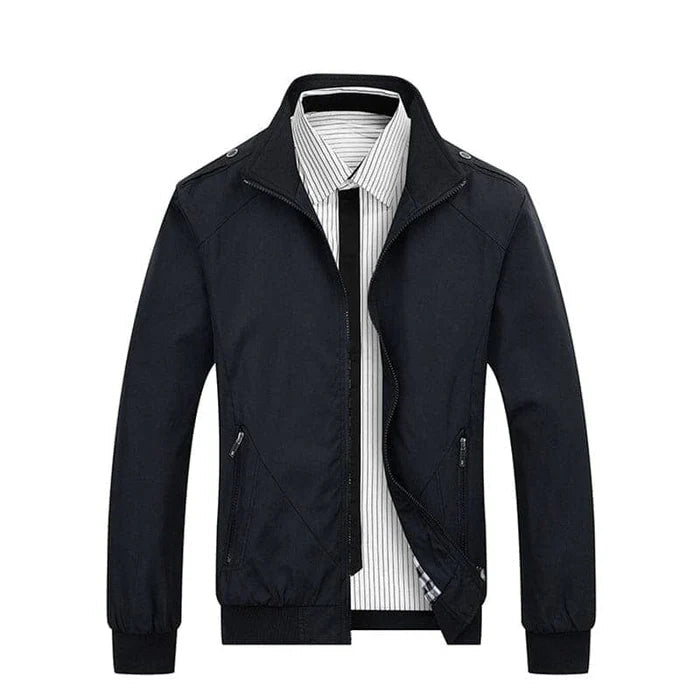 Jaqueta masculina Raffenzi RZ072 com design moderno, forro acolchoado e impermeabilidade para conforto e proteção em qualquer ocasião.