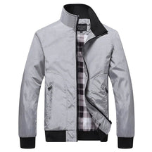 Jaqueta masculina Raffenzi RZ031 em algodão, modelagem estruturada e zíper, ideal para quem valoriza estilo, conforto e versatilidade no visual.