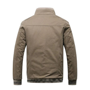 Jaqueta masculina forrada Raffenzi RZ083, com forro de algodão e bolsos funcionais, ideal para conforto térmico e estilo nos dias frios.