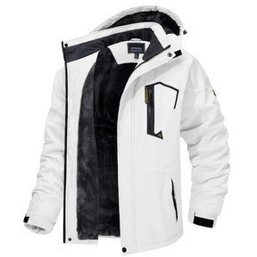 Jaqueta masculina forrada Raffenzi RZ035, proteção térmica eficiente para frio intenso e ideal para climas rigorosos e aventuras ao ar livre.