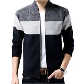 Jaqueta masculina grossa de lã Raffenzi RZ044 com modelagem estruturada e isolamento térmico para looks elegantes e confortáveis no frio