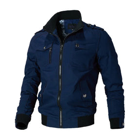 Jaqueta Motociclista Masculina Raffenzi RZ089 com design esportivo, reforços de proteção e modelagem ajustada para conforto e segurança sobre duas rodas.
