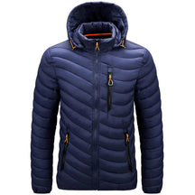 Jaqueta puffer masculina Raffenzi RZ012 com isolamento térmico para temperaturas de até -10°C, unindo conforto, estilo e inovação.