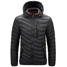 Jaqueta puffer masculina Raffenzi RZ012 com isolamento térmico para temperaturas de até -10°C, unindo conforto, estilo e inovação.
