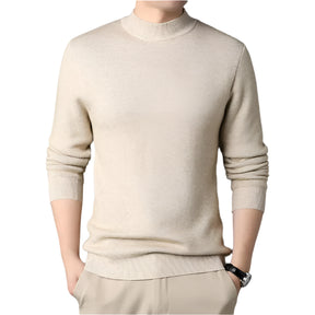 Suéter Raffenzi RZ140, design refinado, perfeito para ocasiões casuais ou formais com sofisticação, calor e conforto em lã.