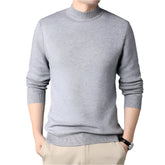 Suéter Raffenzi RZ140, design refinado, perfeito para ocasiões casuais ou formais com sofisticação, calor e conforto em lã.