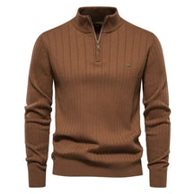 Suéter Raffenzi RZ134, design slim fit com gola V, perfeito para looks casuais ou formais com sofisticação, conforto e estilo em lã.