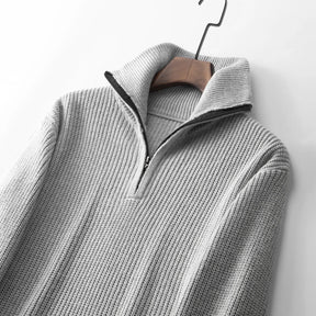 Suéter Raffenzi RZ133, design contemporâneo em tricot, perfeito para looks casuais ou elegantes com sofisticação e conforto.